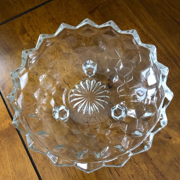 Vintage Whitehall Glass Early American 3-Toed Footed 6.5" Round Candy Dish Bowl - Picture 3 of 7